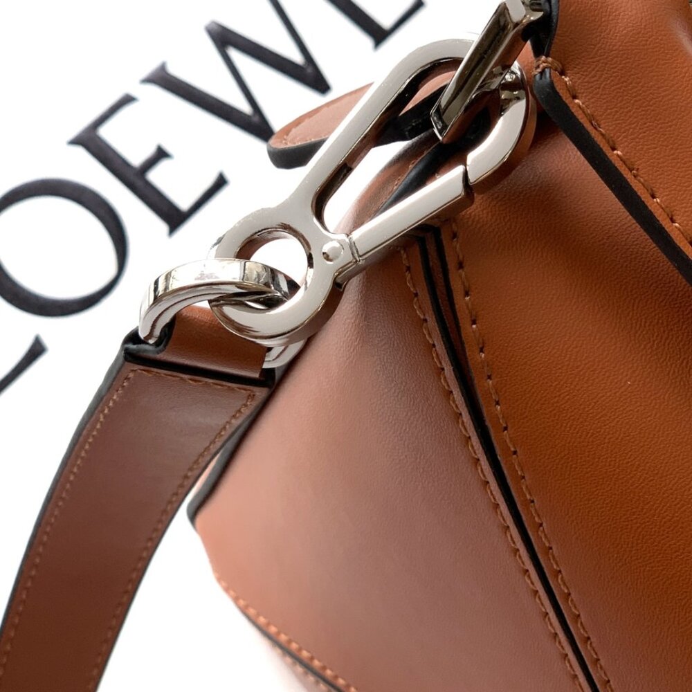 LOEWE Puzzle small geometric patchwork crossbody … - image 7